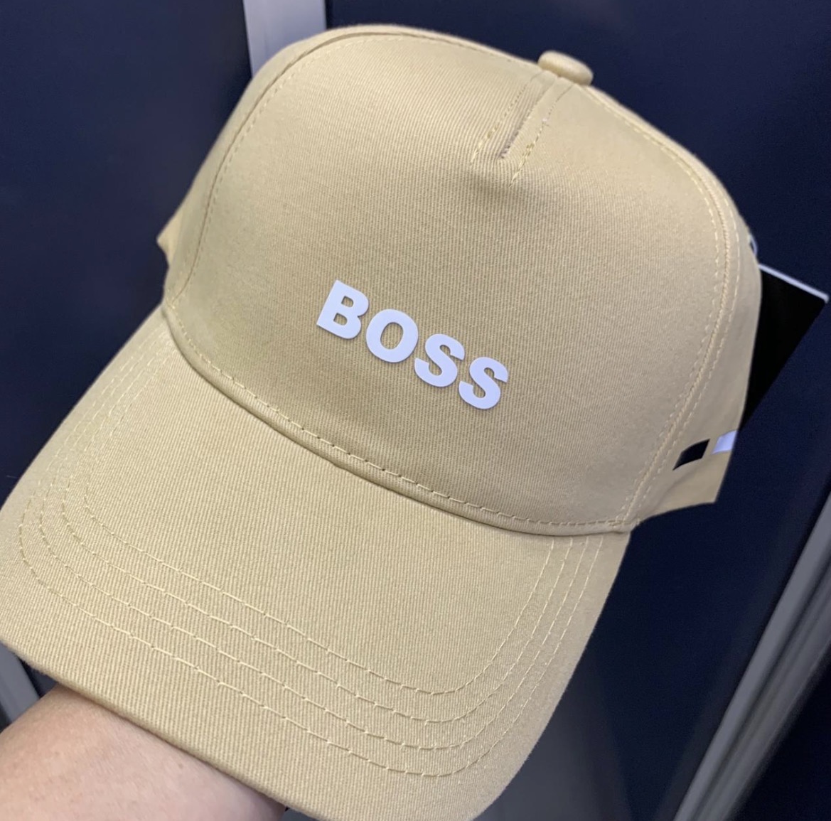 Gorra abierta - BOSS - Beige