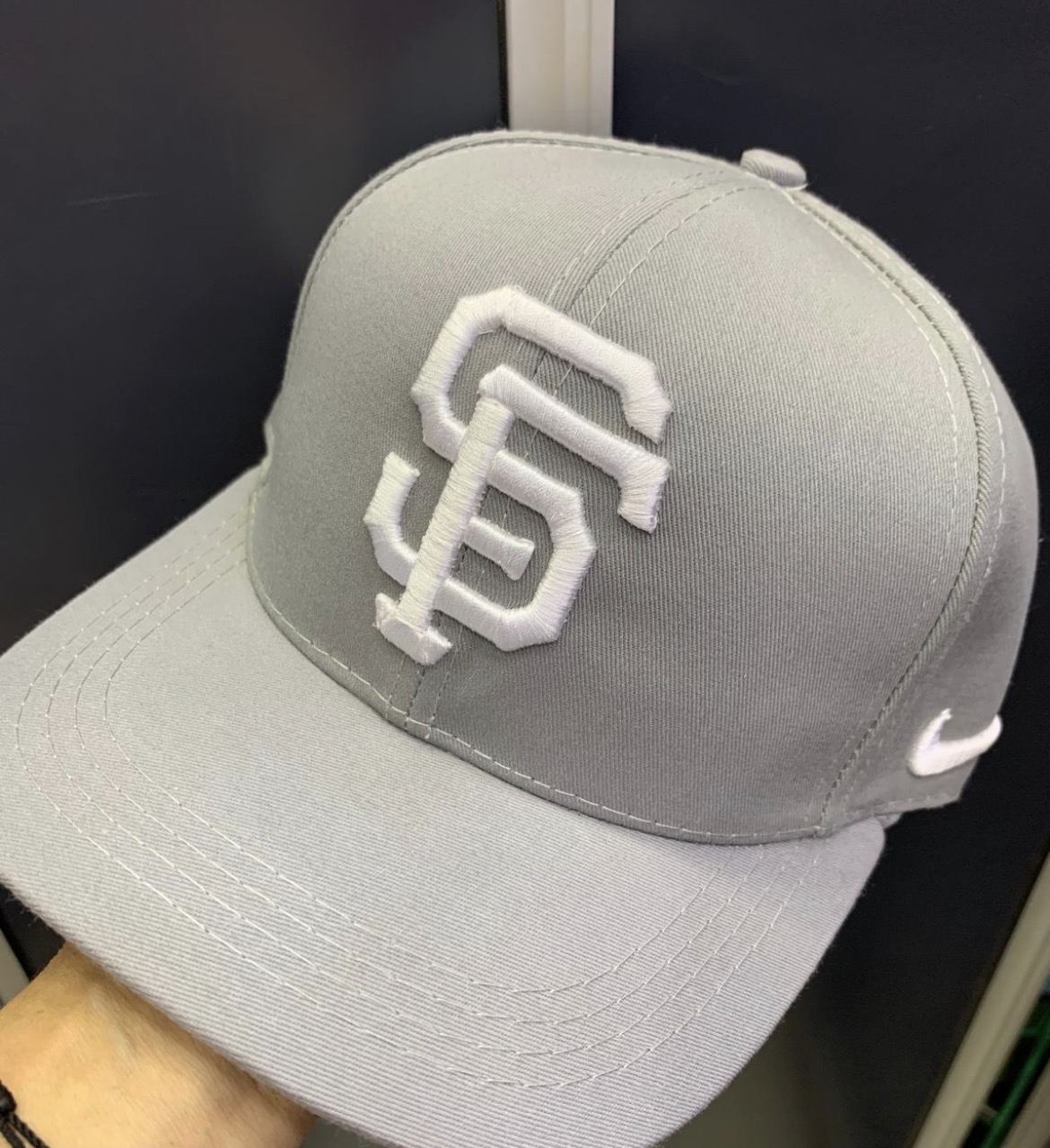 Gorra abierta - SF - Gris